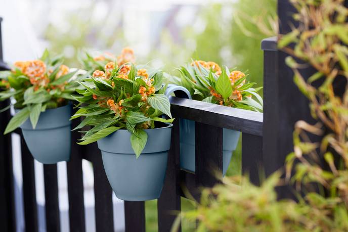 vibia campana flower twin 21cm vintage blue